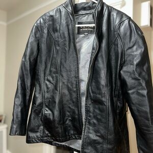 Wilson Women's Black Leather Jacket
